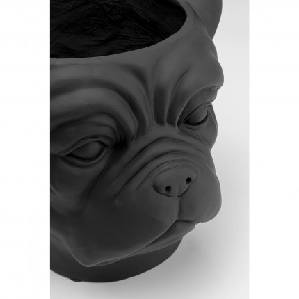 Sierpotten Planter Bulldog Zwart Kare Design