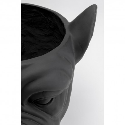 Sierpotten Planter Bulldog Zwart Kare Design