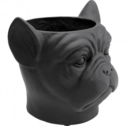 Sierpotten Planter Bulldog Zwart Kare Design