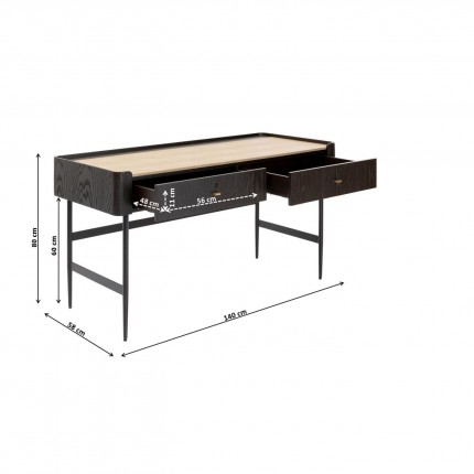 Bureau Milano 140cm Kare Design