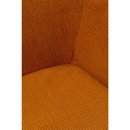 Chair with armrests Avignon orange Kare Design