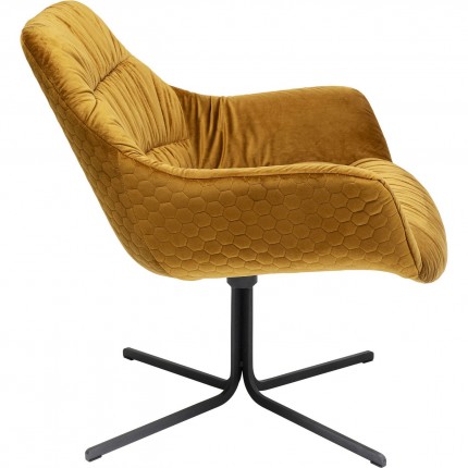 Draaifauteuil Bristol Geel Kare Design