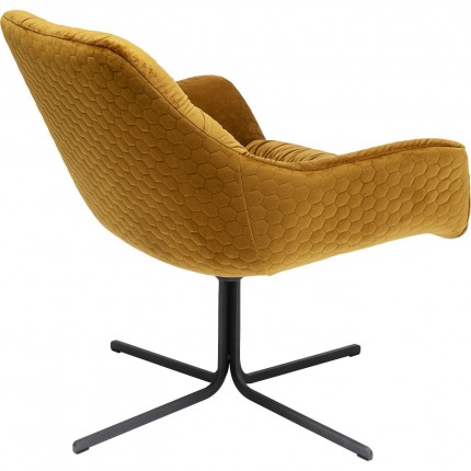 Draaifauteuil Bristol Geel Kare Design