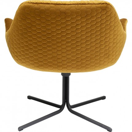 Draaifauteuil Bristol Geel Kare Design