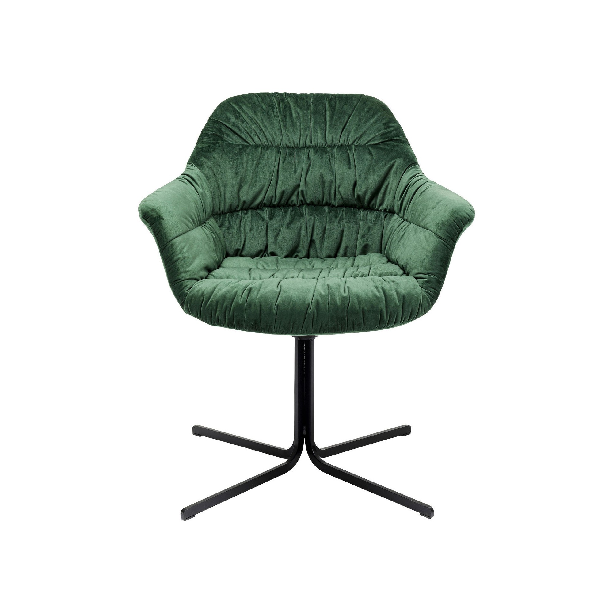 Chaise pivotante Colmar vert