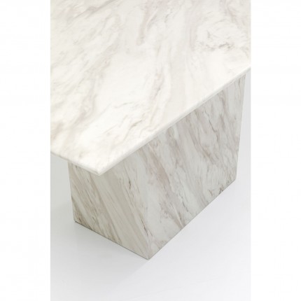 Table Artistico white marble 160x90cm Kare Design