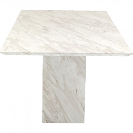 Table Artistico white marble 160x90cm Kare Design