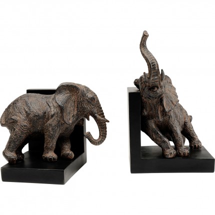 Boekensteun Elephants 42cm (2/Set) Kare Design