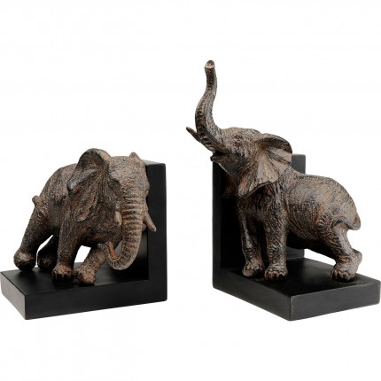 Boekensteun Elephants 42cm (2/Set) Kare Design