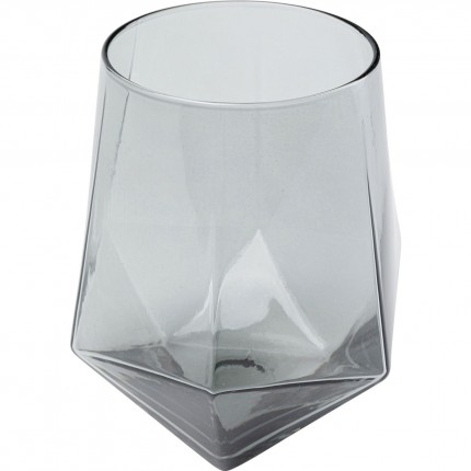 Waterglazen Diamond Smoke (4/set) Kare Design