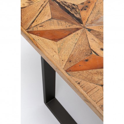 Eettafel Stars 180x90cm zwart Kare Design