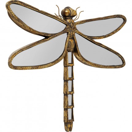 Wanddecoratie Dragonfly Spiegel 71cm Kare Design