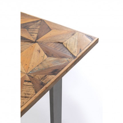 Eettafel Stars Crude Steel 180x90cm Kare Design