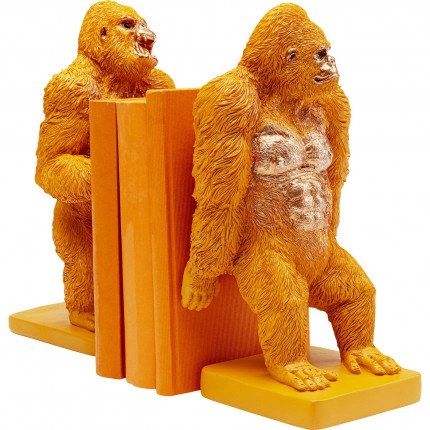 Boekensteun Gorilla Oranje (2/Set) Kare Design