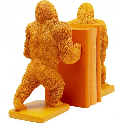 Boekensteun Gorilla Oranje (2/Set) Kare Design