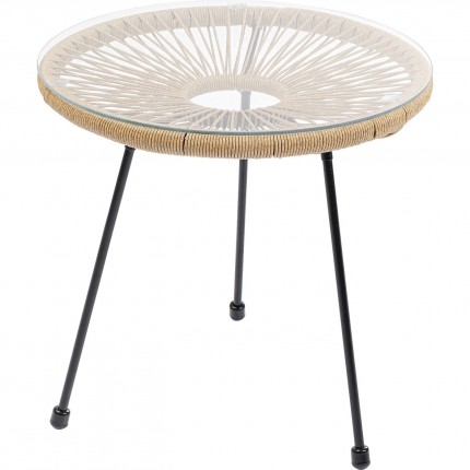 Outdoor Side Table Acapulco 50cm Nature Kare Design