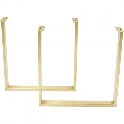 Table Harmony 180x90cm acacia brass Kare Design