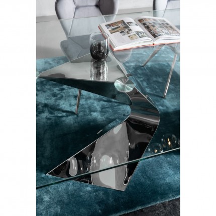 Table Gloria 200x100cm chrome Kare Design