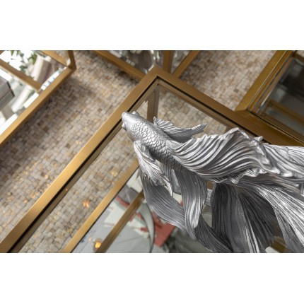 Decoratie Betta Fish Zilver 34cm Kare Design