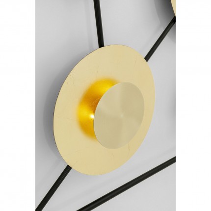 Wandlamp Disc 6 licht Kare Design