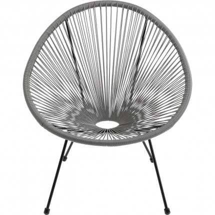 Outdoor Armchair Acapulco Grey Kare Design