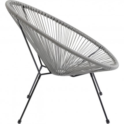 Outdoor Armchair Acapulco Grey Kare Design