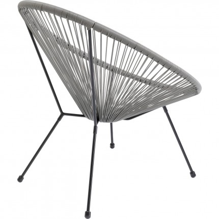 Outdoor Armchair Acapulco Grey Kare Design