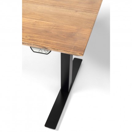 Bureau Smart Symphony Acacia Zwart 160x80cm Kare Design