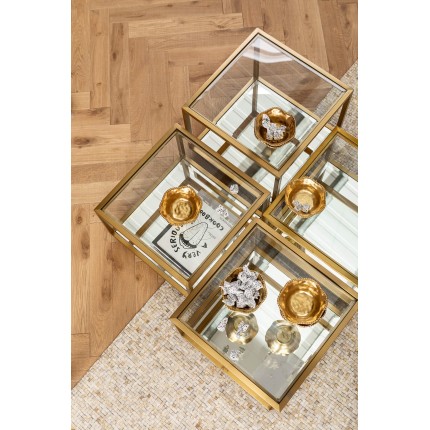 Salontafel Orion goud (4/set) Kare Design