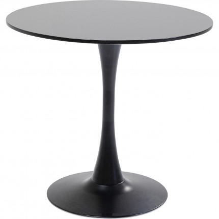 Table Schickeria Ø80cm black Kare Design