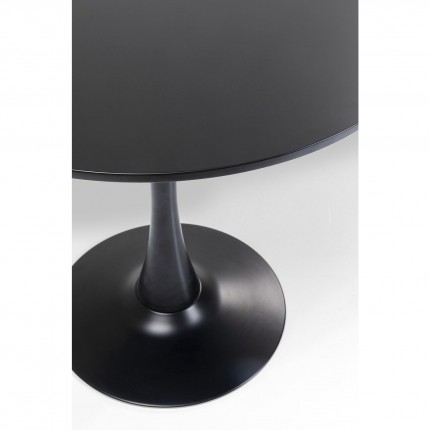 Table Schickeria Ø80cm black Kare Design