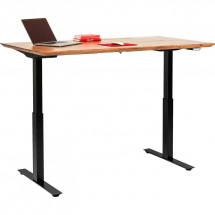 Bureau Smart Symphony Acacia Zwart 180x90cm Kare Design