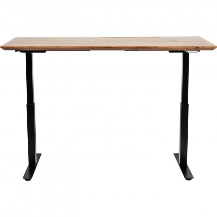 Desk Smart Symphony acacia black 200x100cm Kare Design