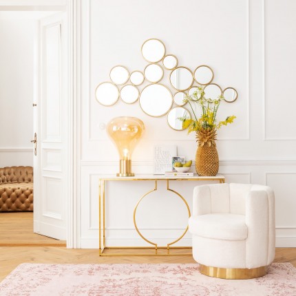 Spiegel Bubbles Brass 93x138cm Kare Design