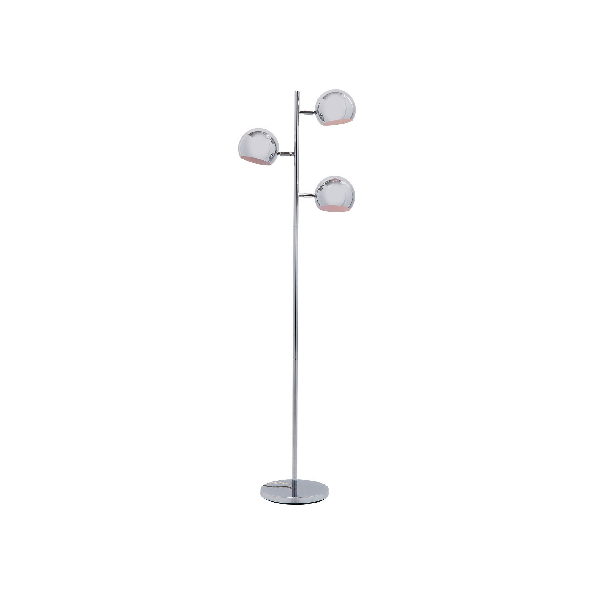 Lampadaire Calotta Chrome Kare Design