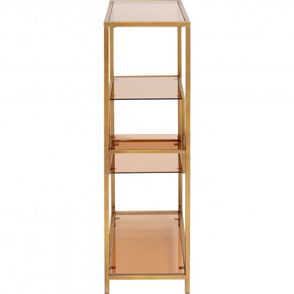 Bookshelf Loft 100x60cm Goud Kare Design