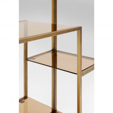 Bookshelf Loft 195x60cm Goud Kare Design