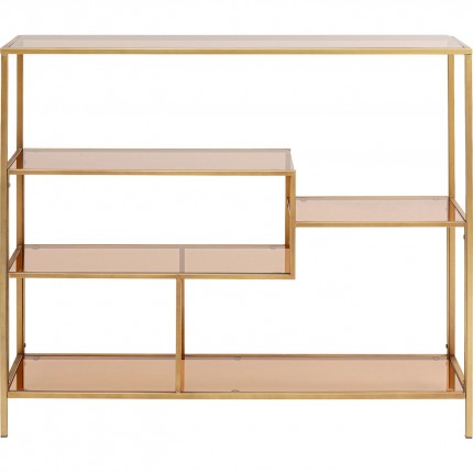 Bookshelf Loft 100x115cm Goud Kare Design