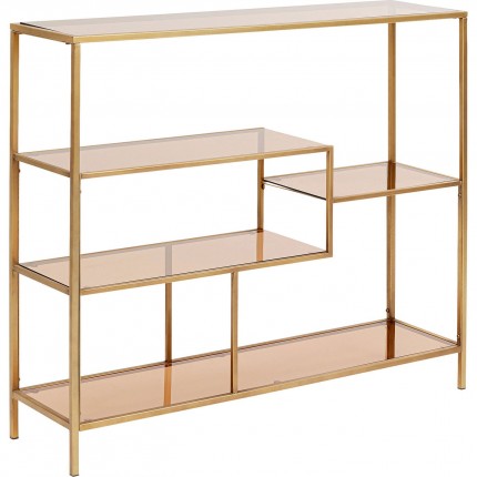 Bookshelf Loft 100x115cm Goud Kare Design