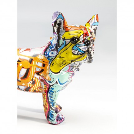 Woonaccessoires oranje graffiti bulldog Kare Design