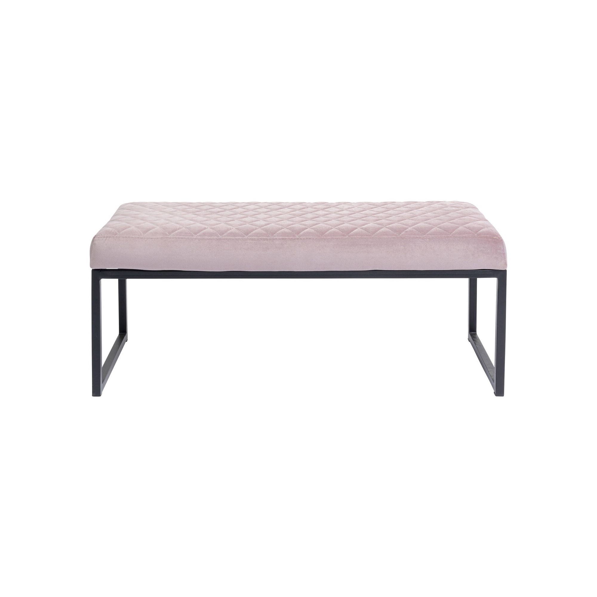 Banquette Smart rosé-noir 90x40