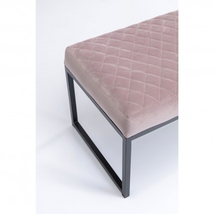 Bank Smart 90x40cm roze en zwart Kare Design