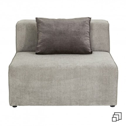 Centraal Zittend sofa Infinity grijs Kare Design