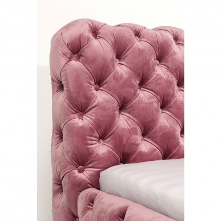 Bed Desire Velvet Roze Kare Design