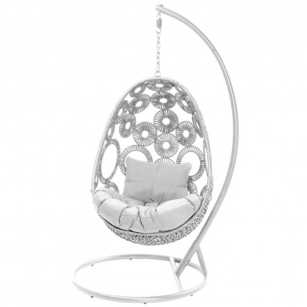 Hanging Chair Ibiza white Kare Design