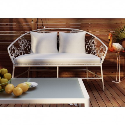 Tuinsofa Ibiza Wit Kare Design