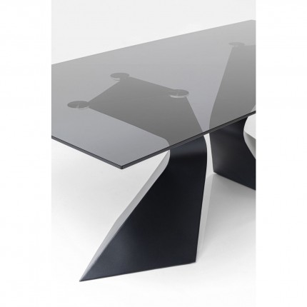 Eettafel Gloria 200x100cm zwart Kare Design