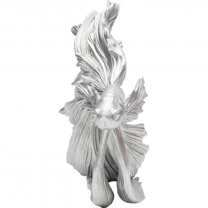 Decoratie Betta Fish Zilver 34cm Kare Design