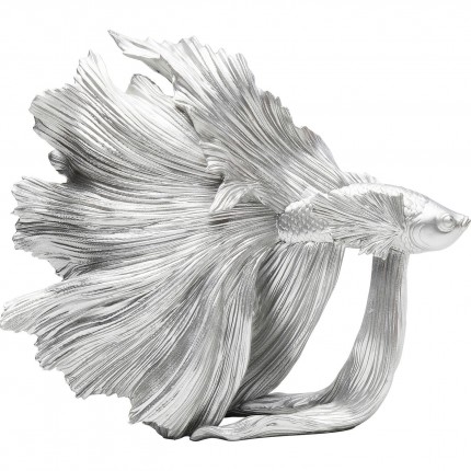 Decoratie Betta Fish Zilver 34cm Kare Design