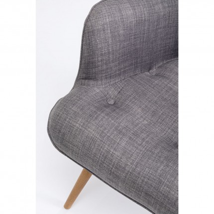 Fauteuil Vicky donker grijs Kare Design